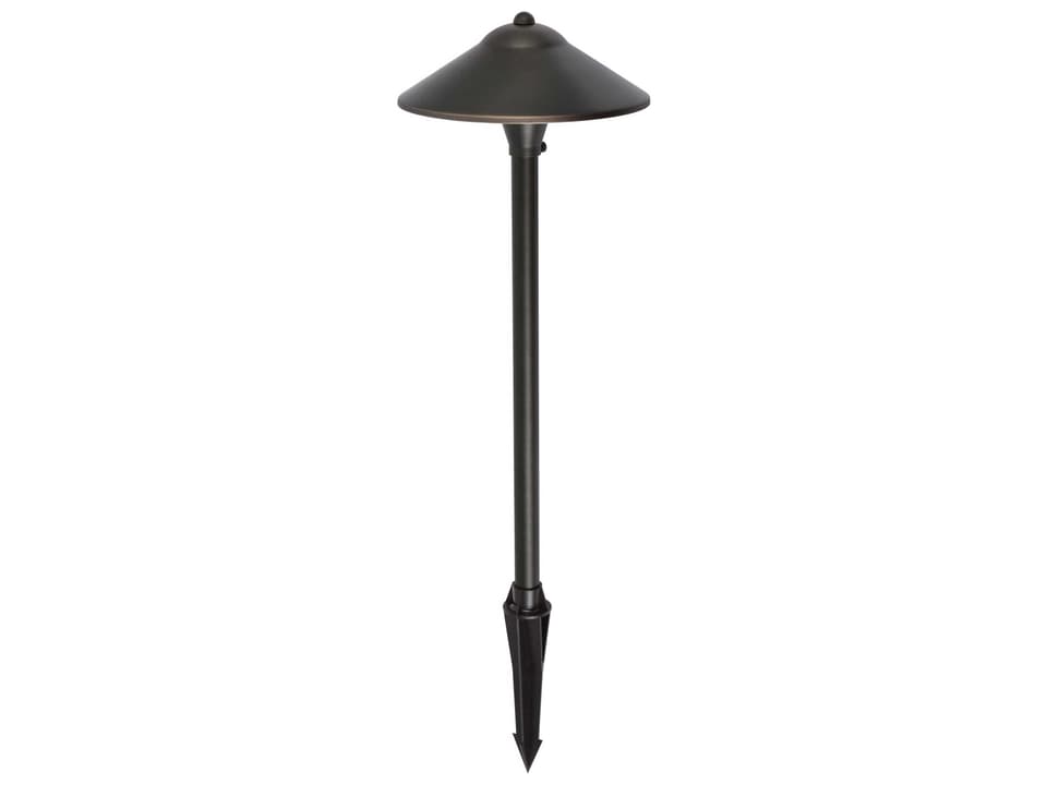 Aera Modern Outdoor Path Light in Dark Bronze
