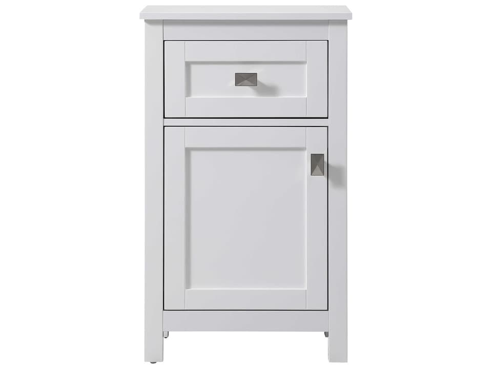 Adian White Bathroom Storage