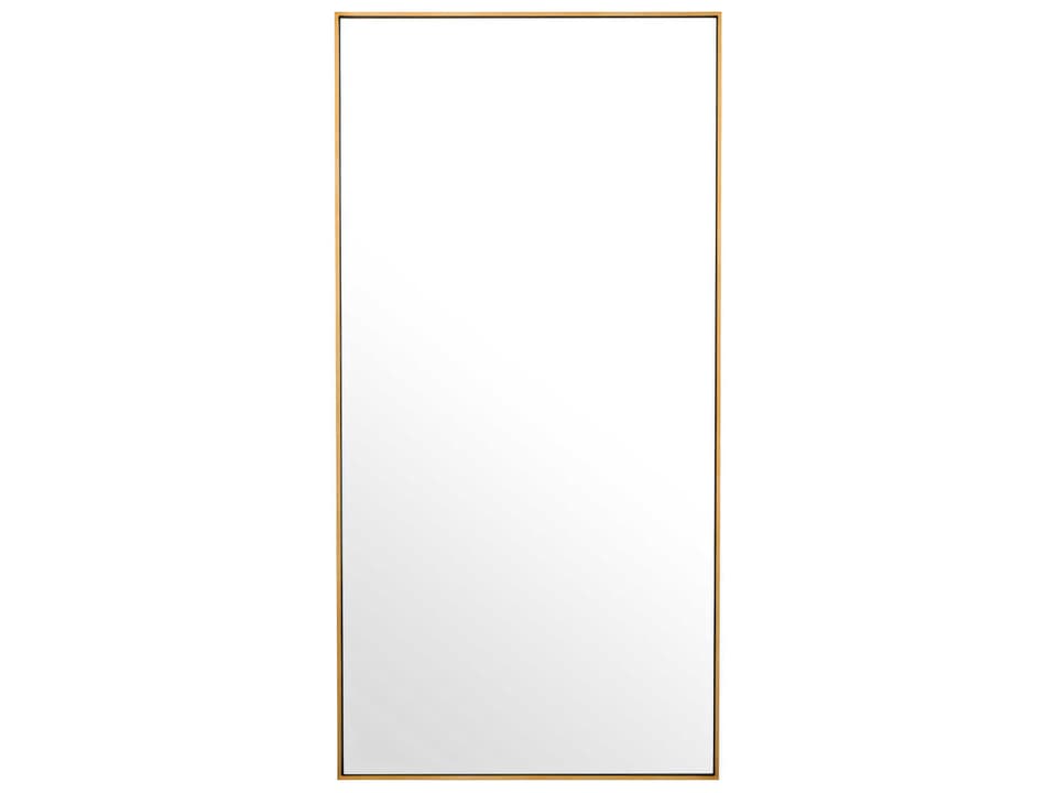Redondo XL Wall Mirror Brushed Gold Finish
