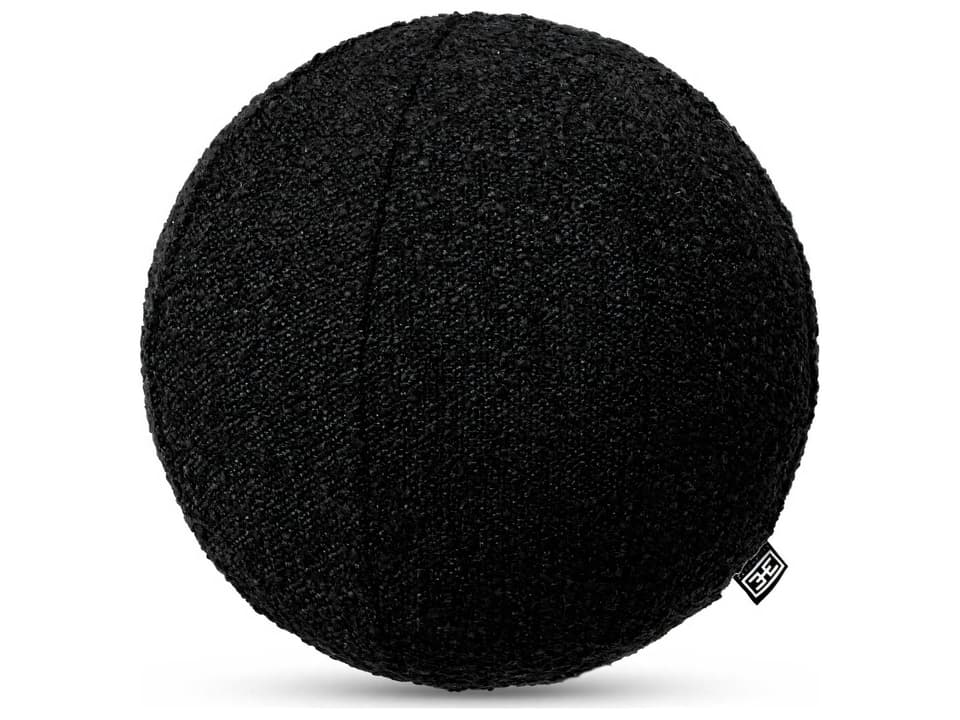 Palla S Boucle Black Cushion