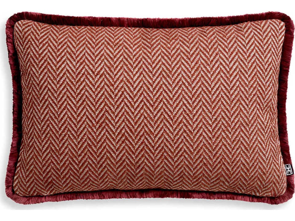 Kauai Rectangular Red Cushion