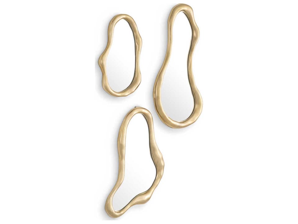 Viterbo Gold Set of 3 Mirror
