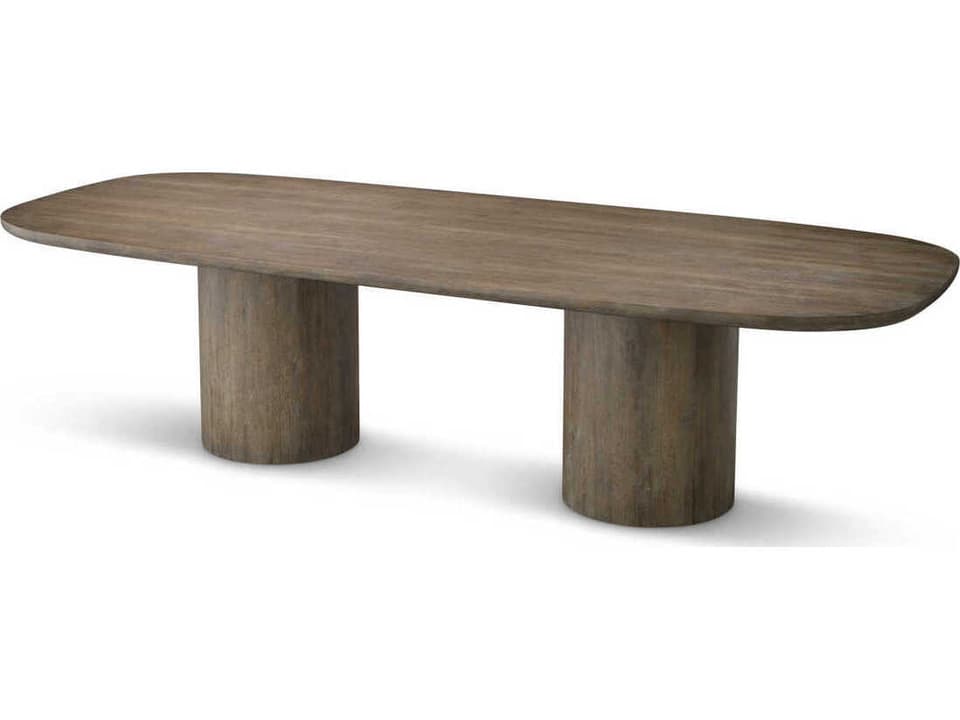 Glenmont Dining Table in Silverstone Oak Veneer