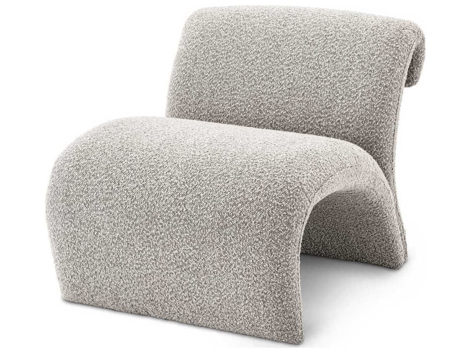 Vignola Chair in Grey Bouclé
