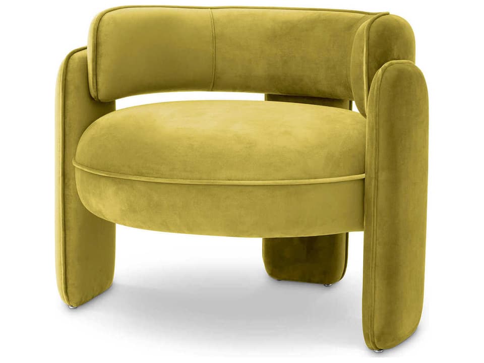 Chaplin Armchair in Savona Green Velvet