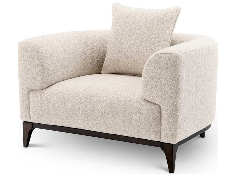 Brannan Chair and a Half Bouclé White