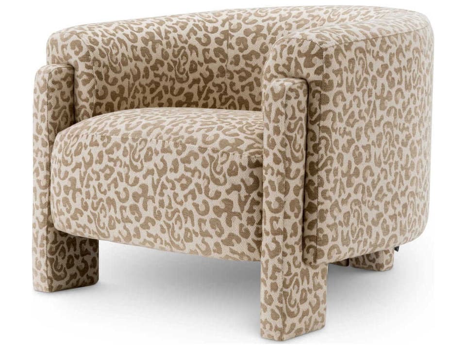 Hazelwood Accent Chair in Harley Leopard Print