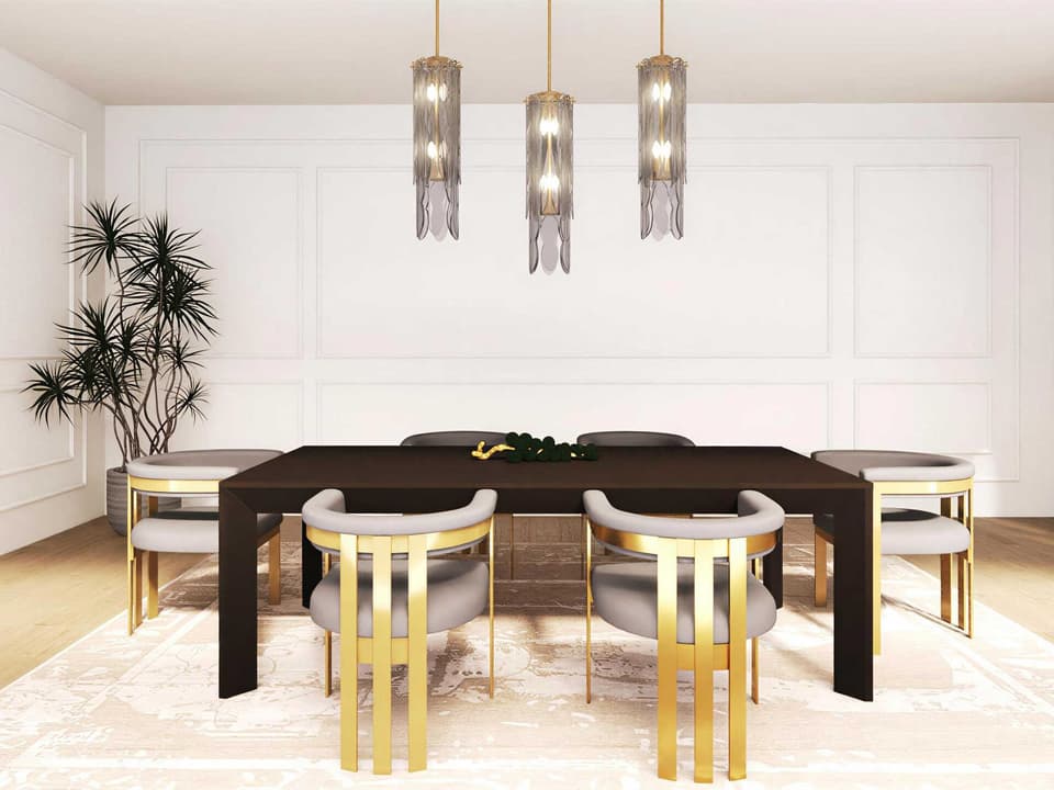 ClubHouse Brown Oak Dining Room Set
