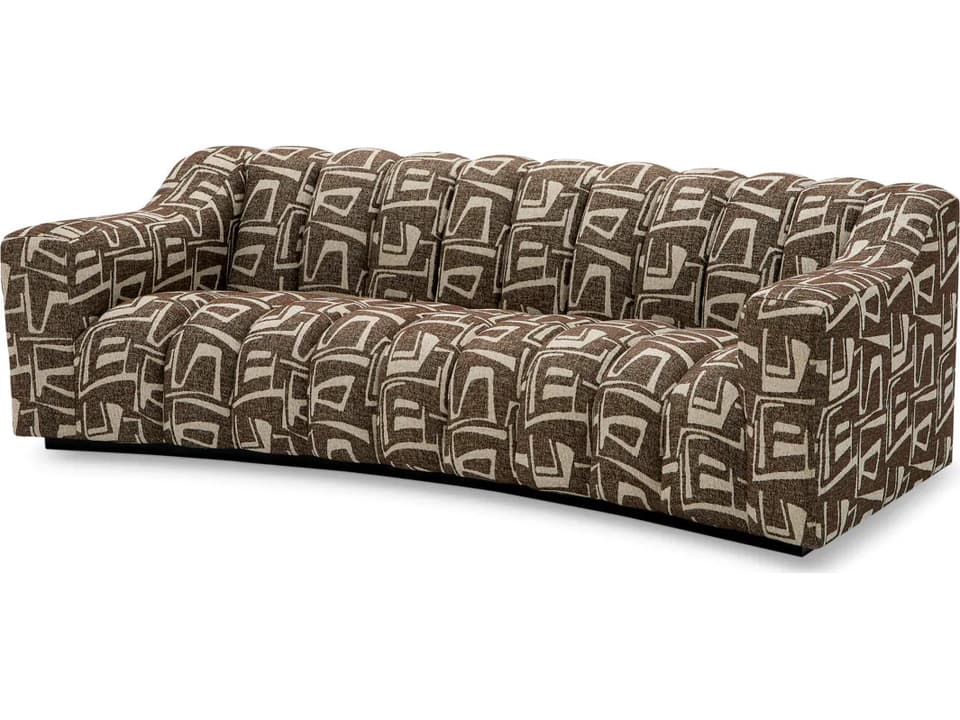 Kelly S Sofa in Davenport Dark Brown