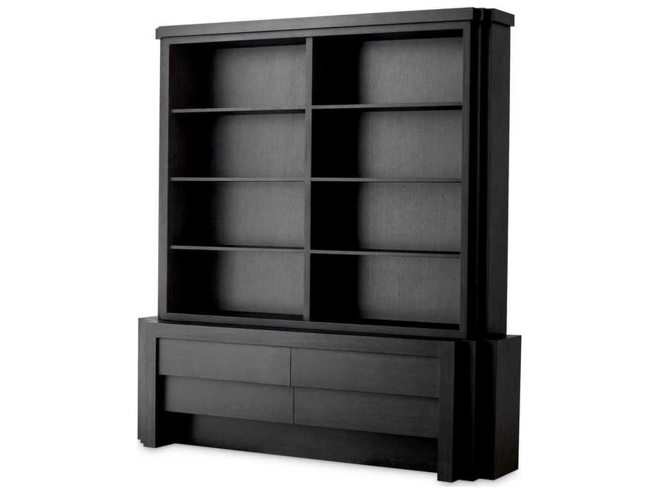 Metropolitan Natural Oak Veneer Display Cabinet