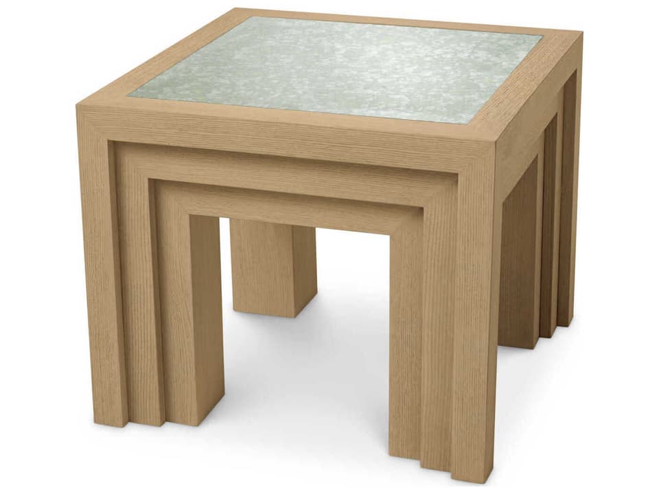 Metropolitan Square Mirror End Table