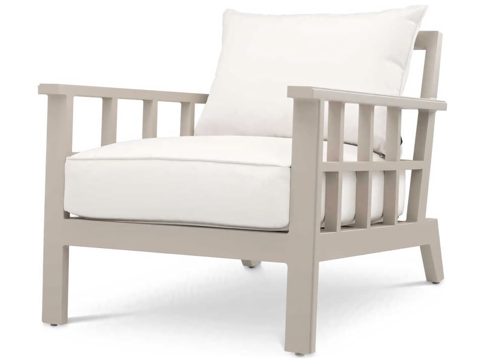 Sand Finish Sunbrella Canvas Lounge Chair