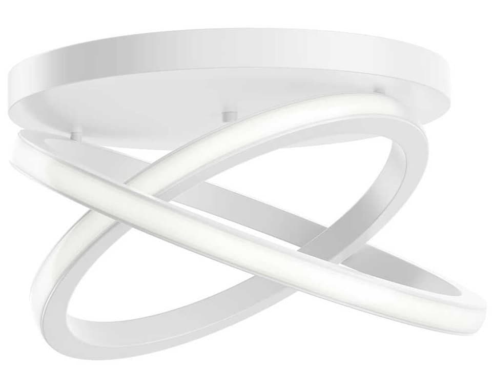 Caputo 2-Light White LED Flush Mount