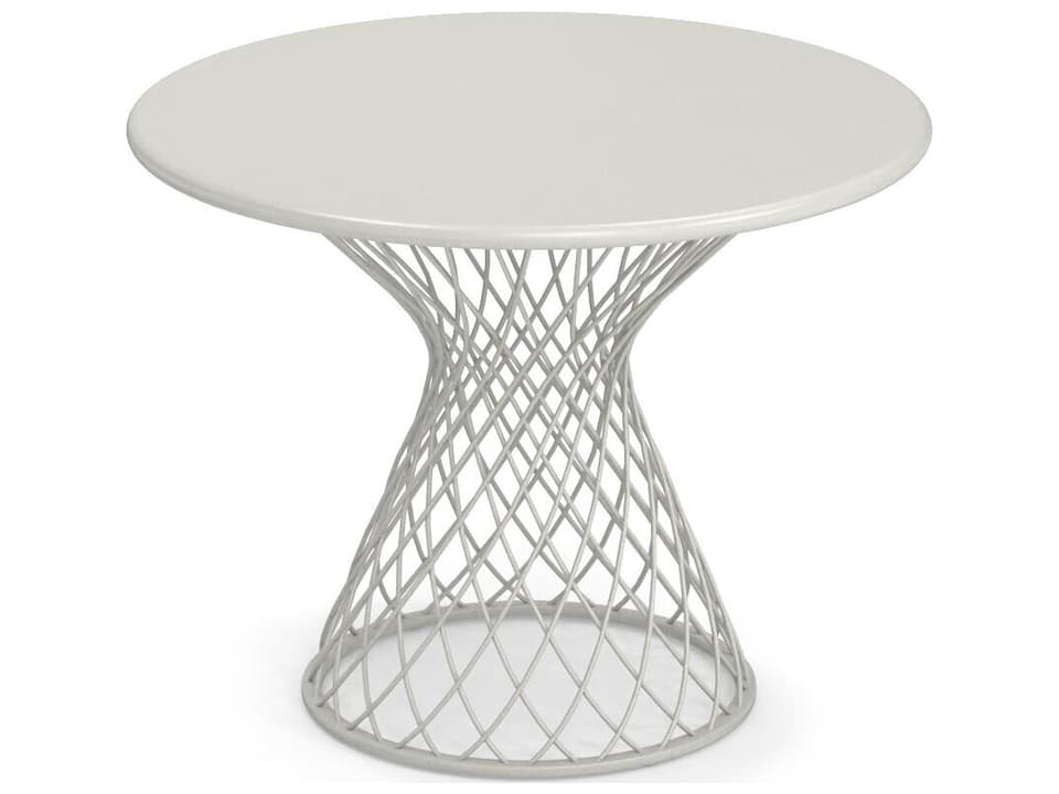 Como Round Steel End Table
