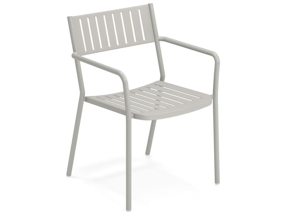 Bridge Steel Stacking Armchair
