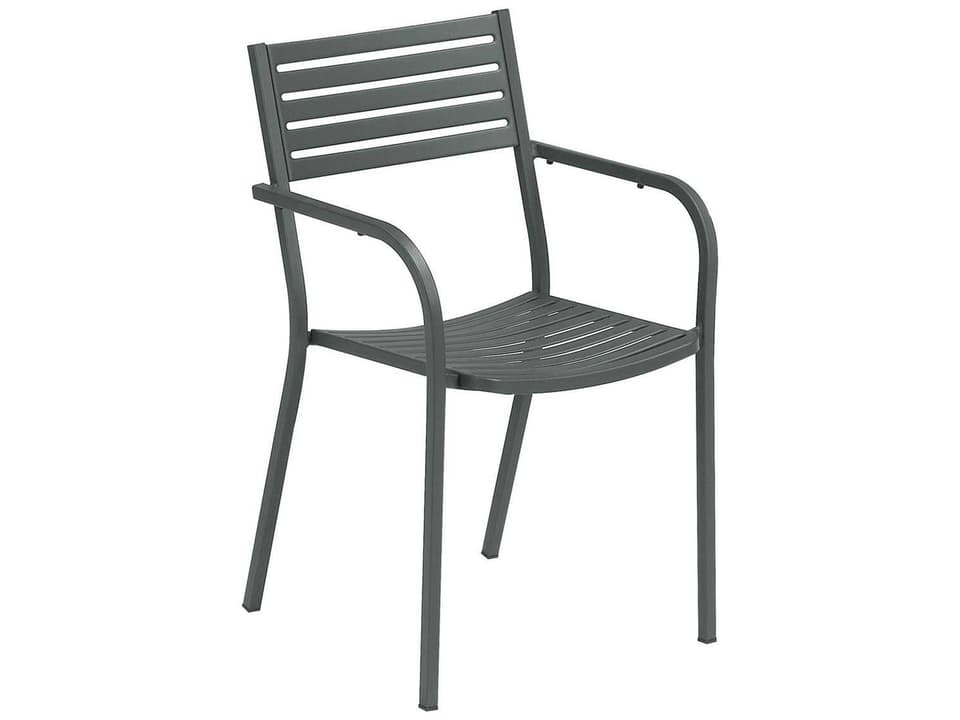 Segno Steel Stacking Arm Chair