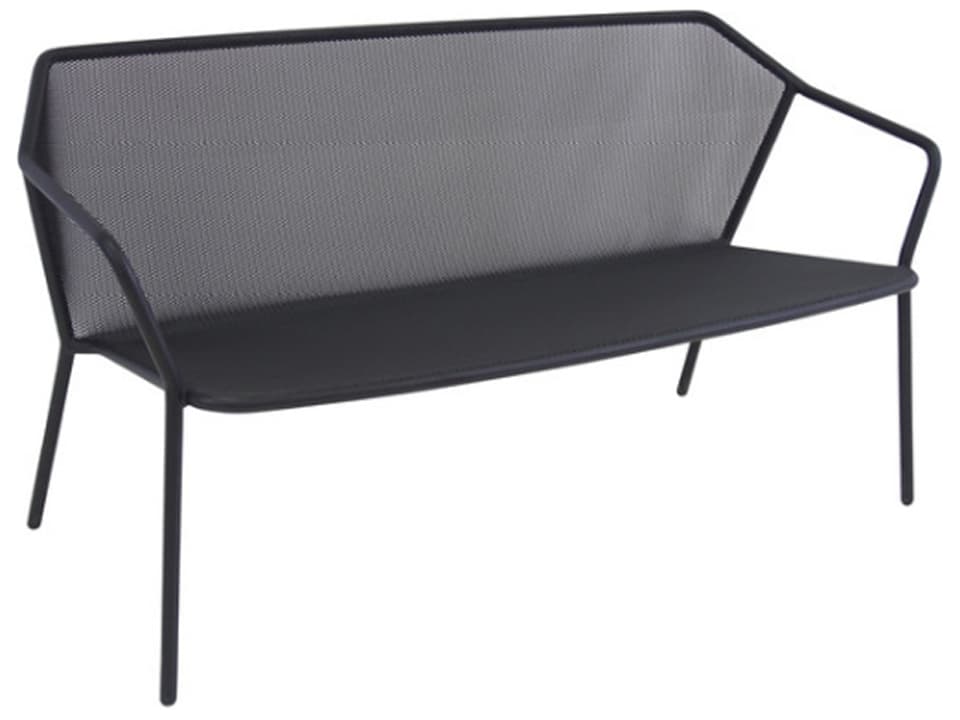Darwin Steel Metal Outdoor Loveseat