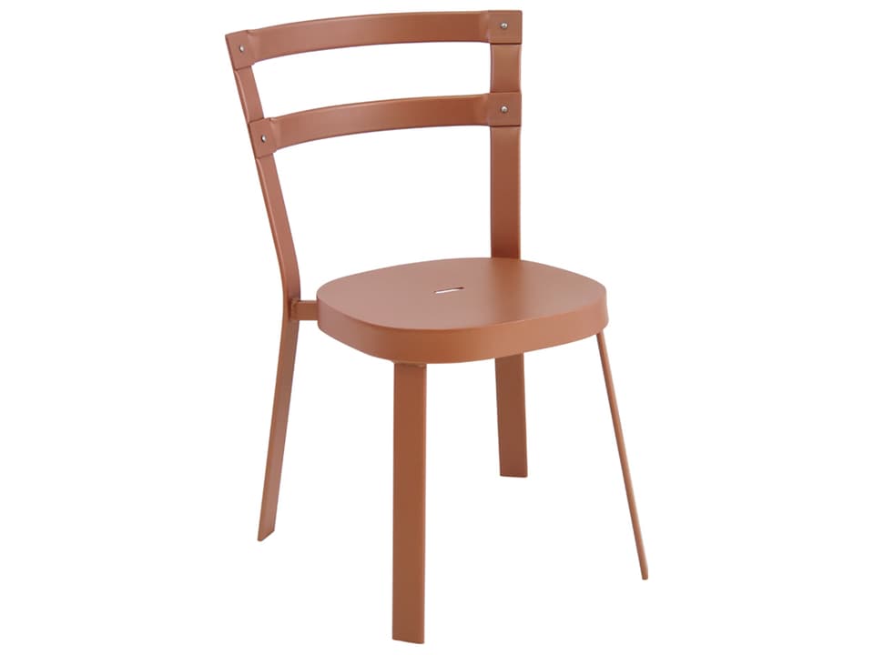 Thor Cherry Steel Side Chair