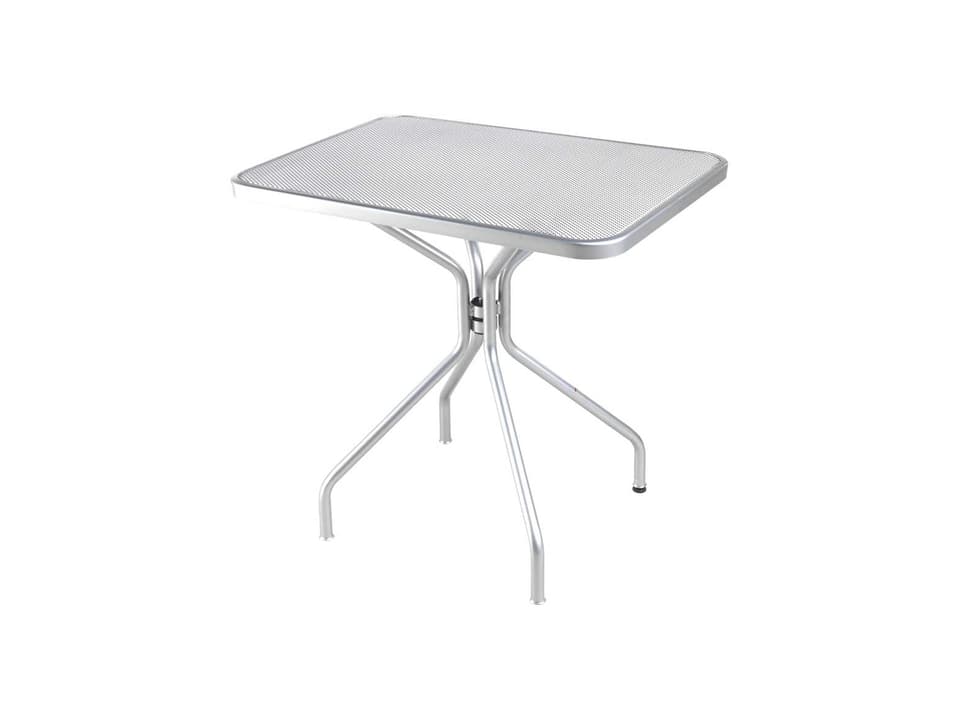 Cambi Rectangular Steel Dining Table in Antique Black