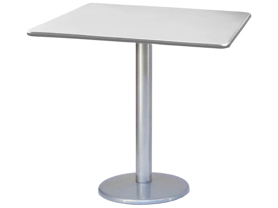 Bistro Steel Square Patio Bistro Table