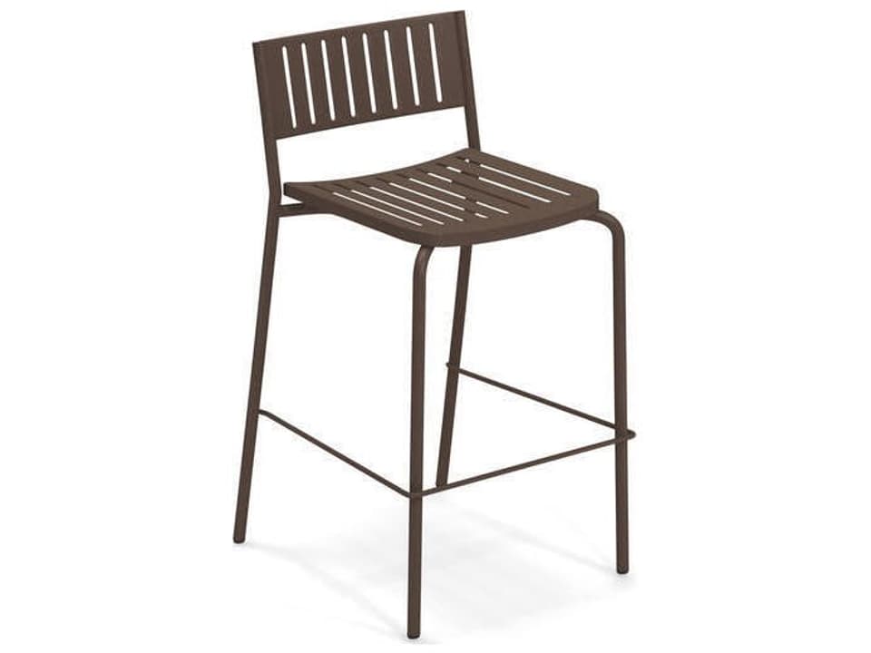 Bridge Steel Metal Bar Stool