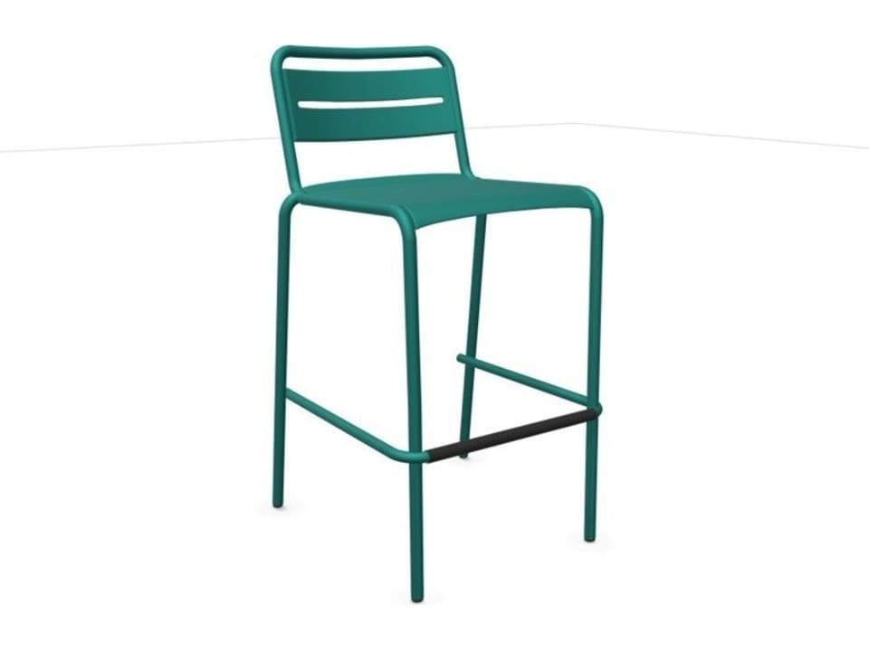 Star Steel Metal Bar Stool
