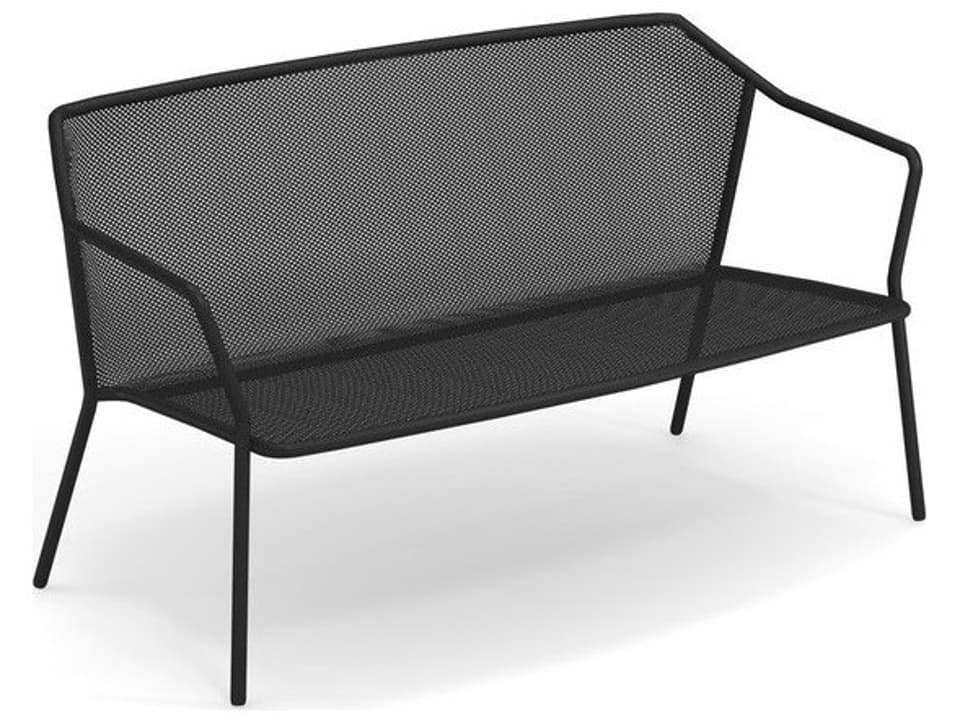Darwin Steel Metal Loveseat