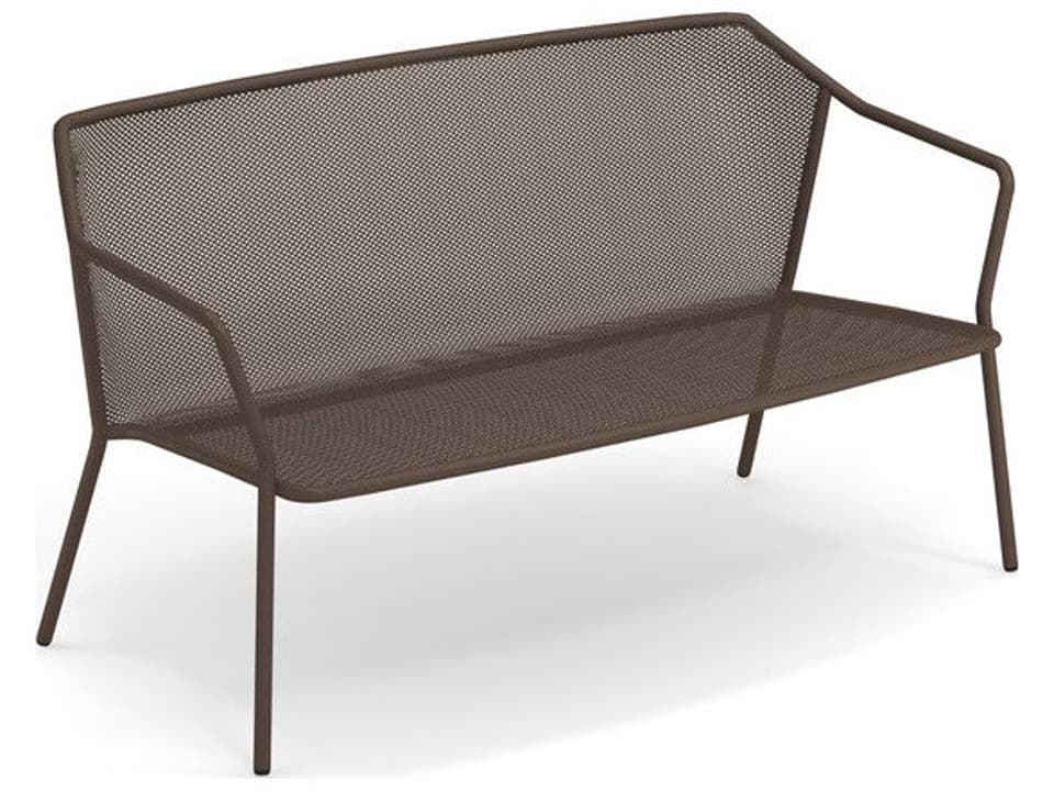 Darwin Steel Metal Loveseat