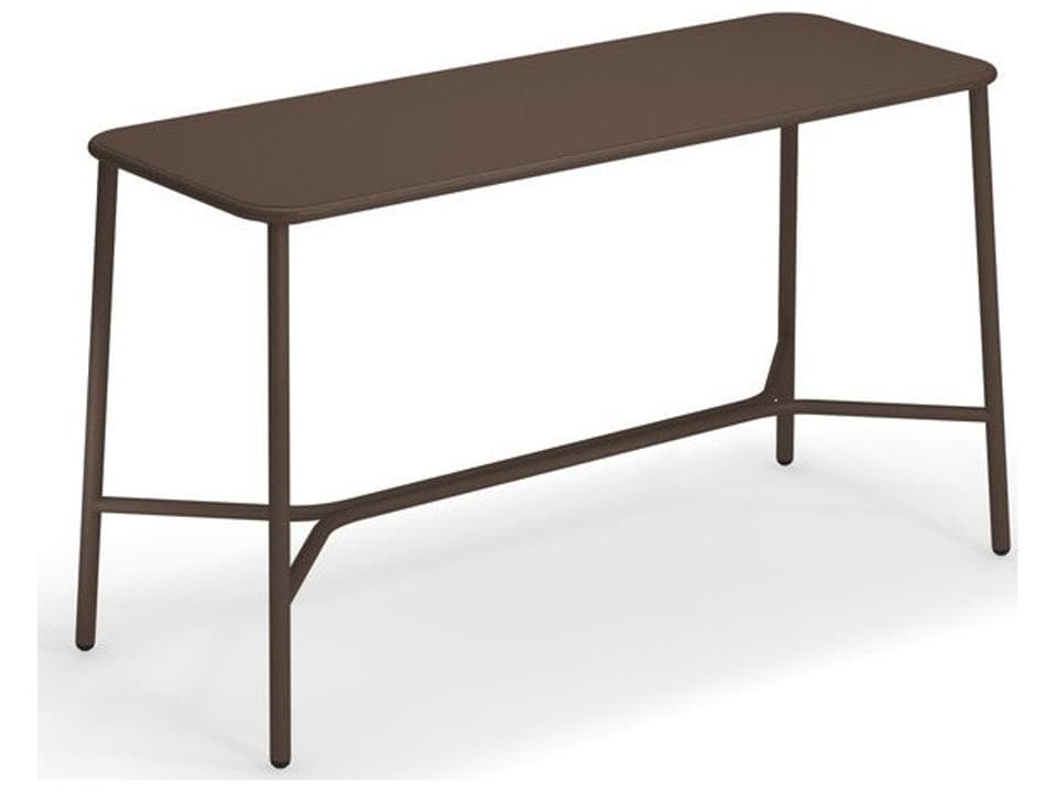 Yard Steel Rectangular Bar Table