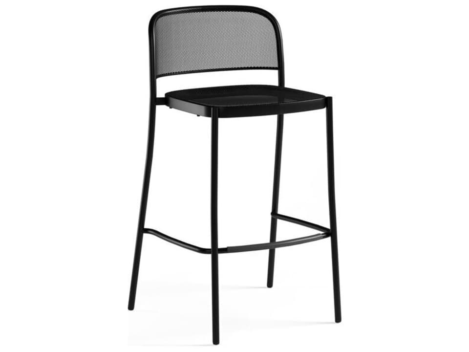 Cafe Steel Metal Bar Stool