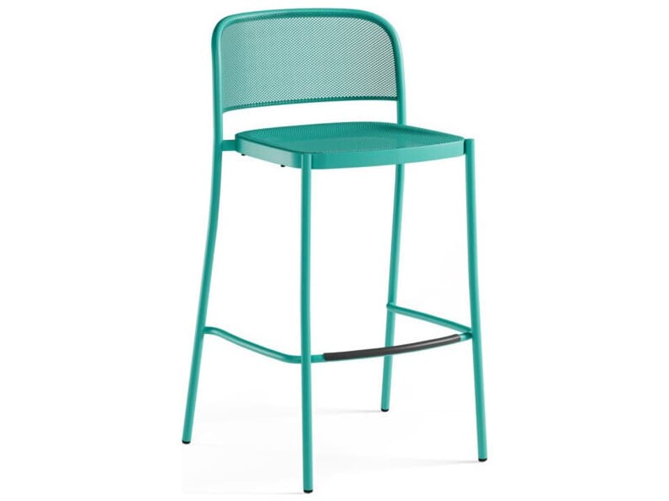 Cafe Steel Metal Bar Stool