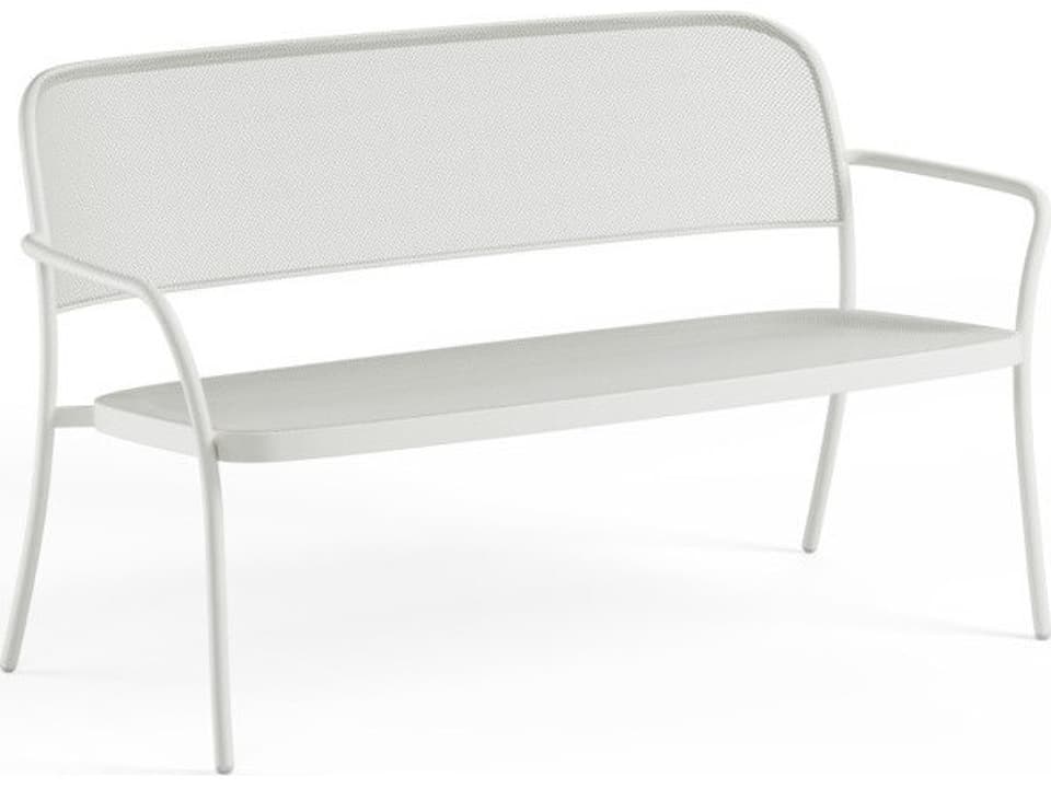 Cafe Steel Metal Loveseat