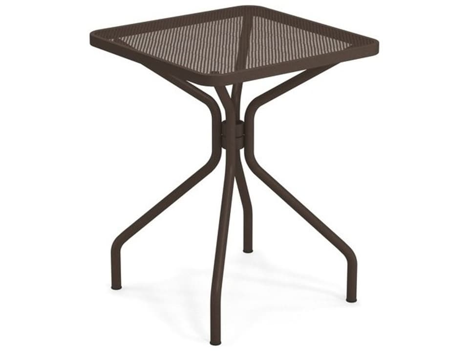 Cambi Steel Square Dining Table