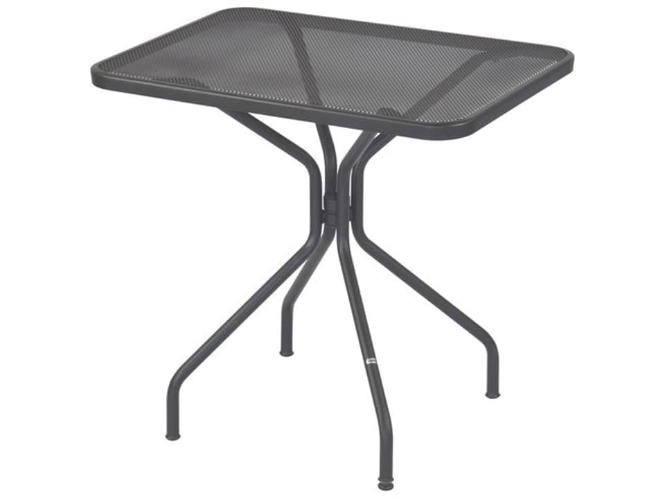 Cambi Steel Rectangular Dining Table