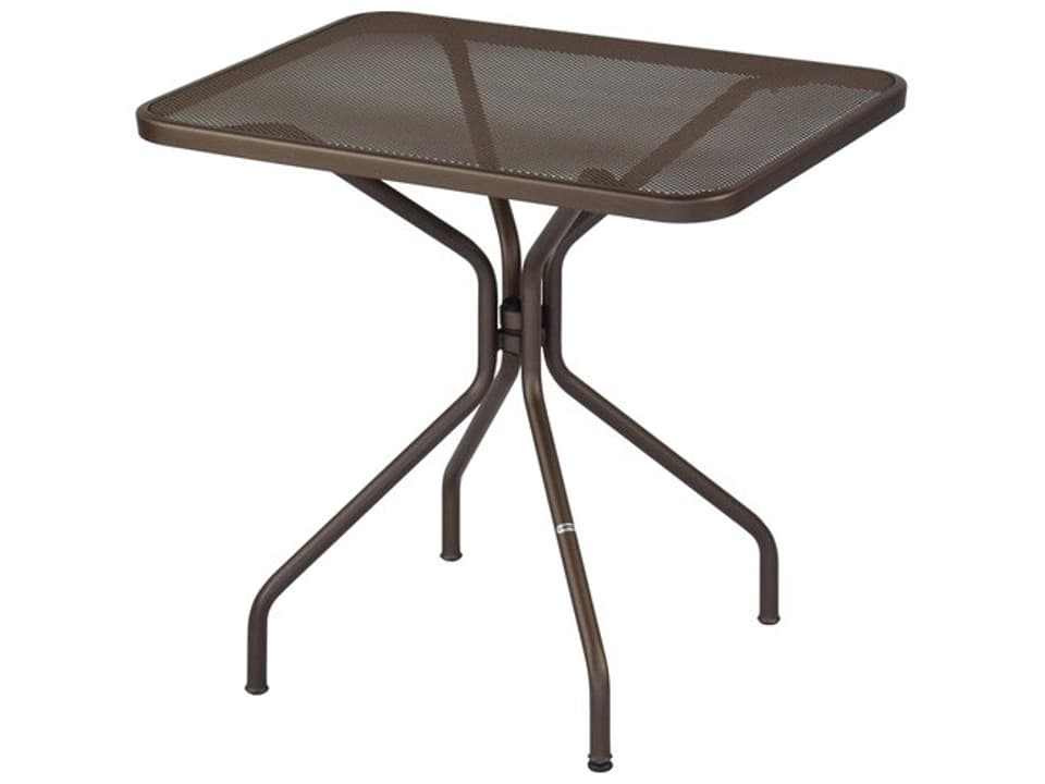 Cambi Steel Rectangular Dining Table