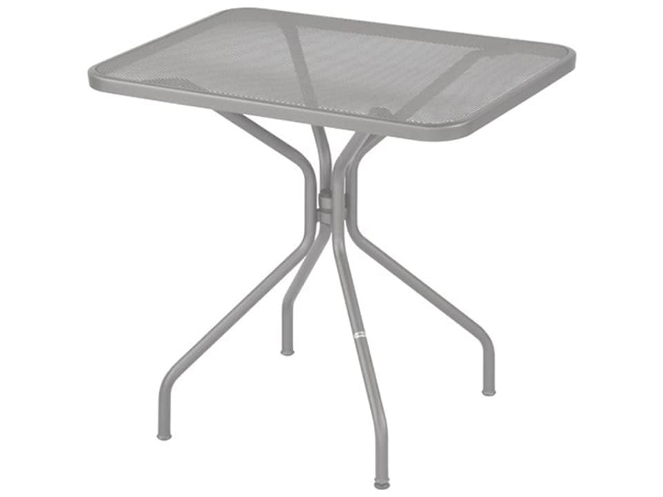 Cambi Steel Rectangular Dining Table