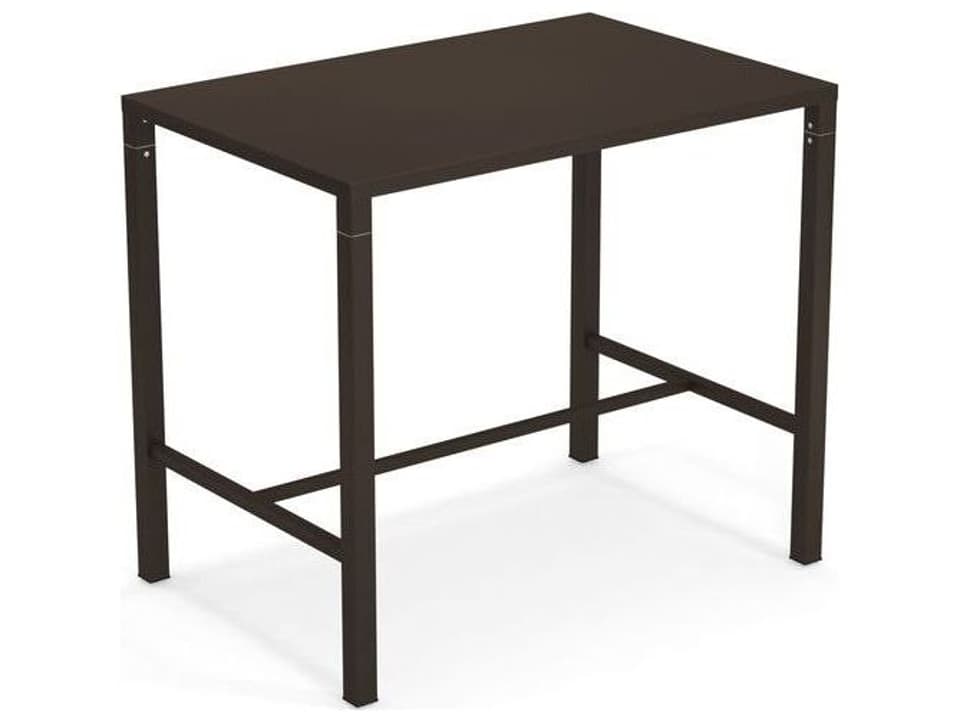 Nova Steel Rectangular Bar Table