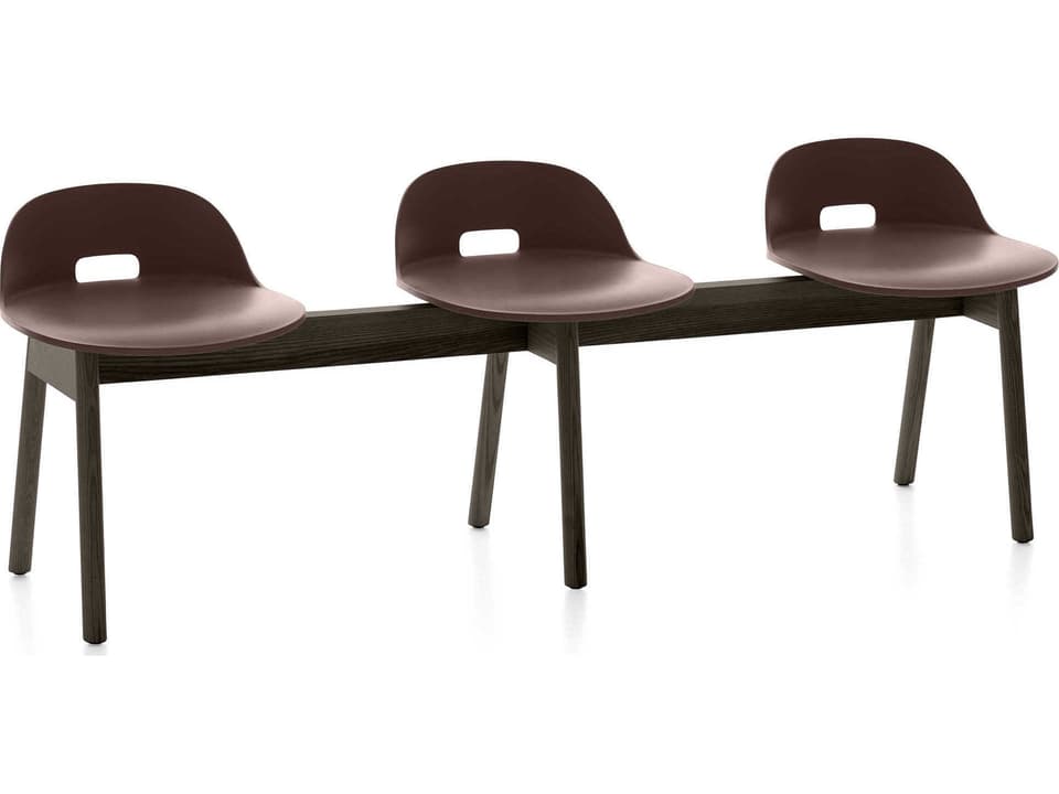 Brown Accent Bench