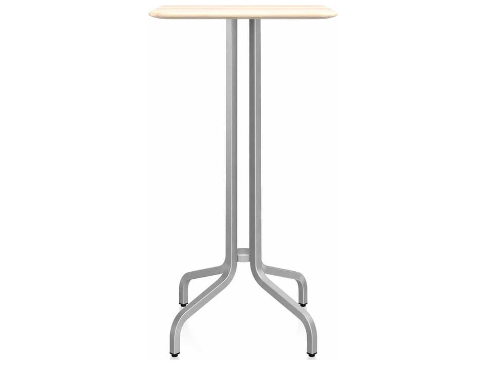 Emeco By Jasper Morrison Square Outdoor Patio Bar Table