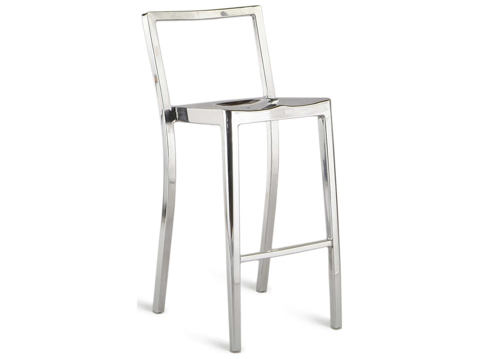 Emeco Icon 30-Inch Polished Aluminum Bar Stool