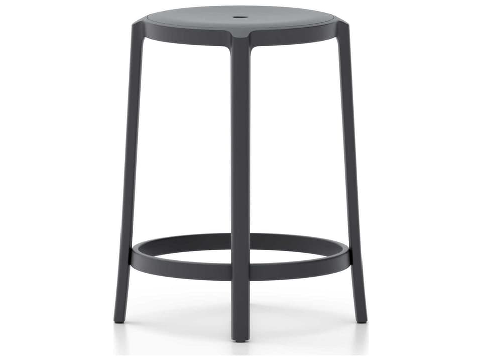 Emeco On & By Barber Osgerby Side Counter Height Stool
