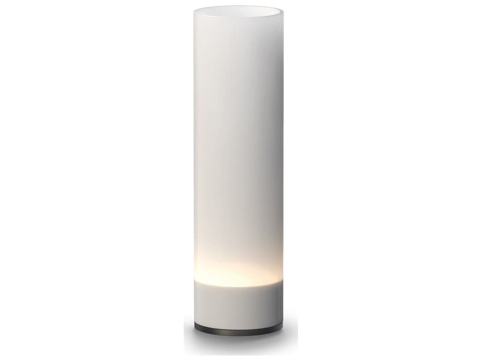 Highball Black Translucent Frost Glass Table Lamp