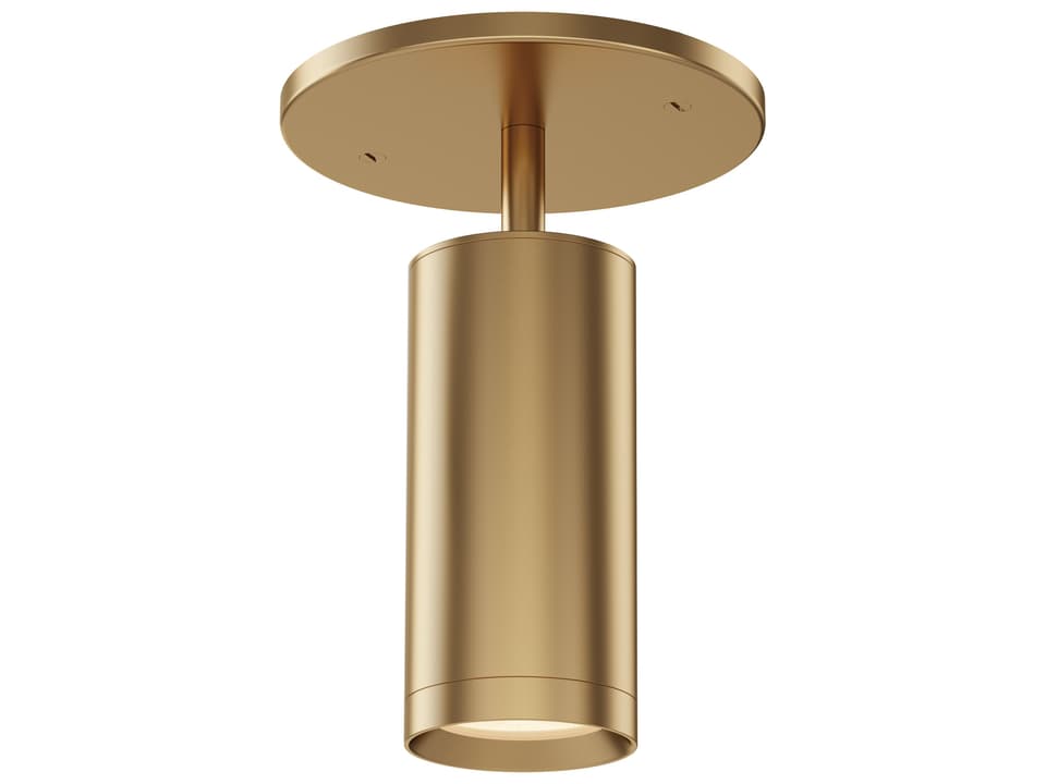 Pullman 1-Light Natural Aged Brass Spot Light