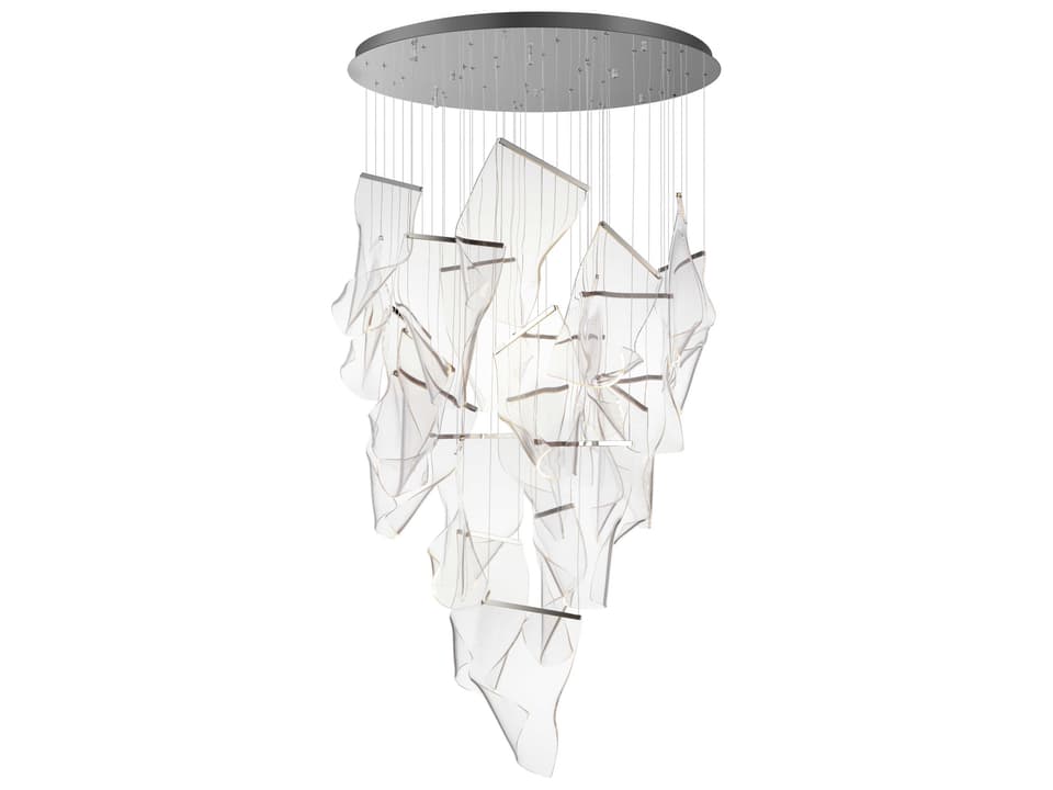Rinkle LED Multi-Light Pendant in Polished Chrome