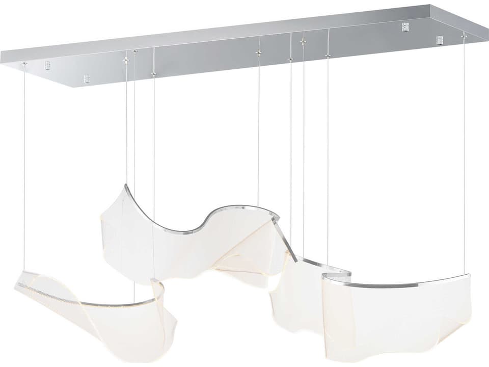 Rinkle LED Multi-Light Pendant in Polished Chrome