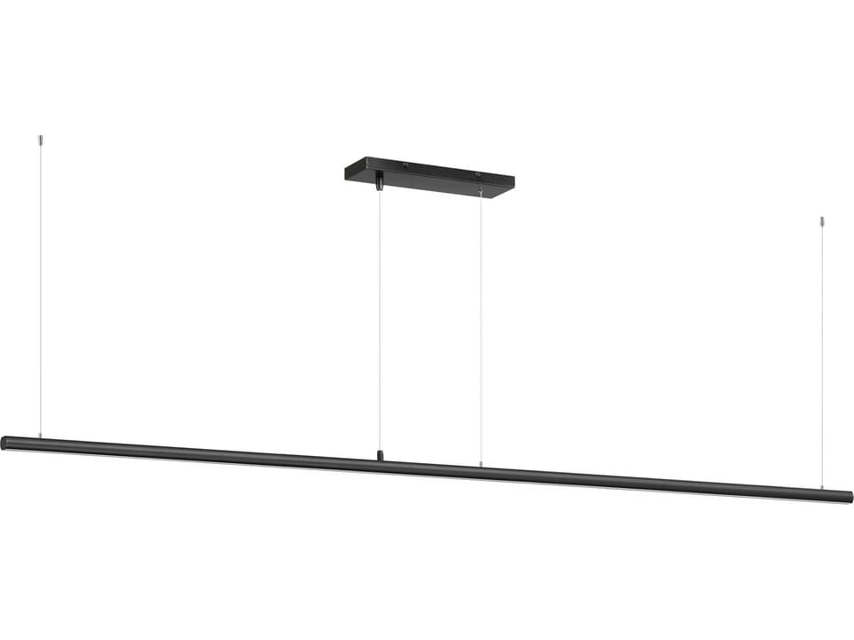 Continuum LED Linear Pendant in Black