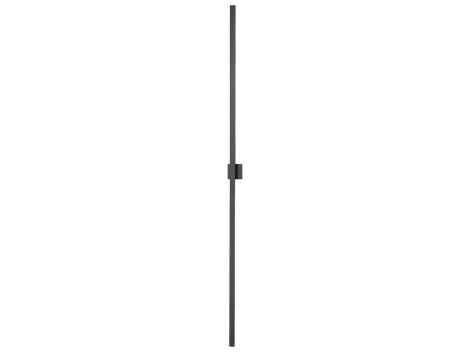 Alumilux Line 96-Inch LED Outdoor Wall Sconce in Black