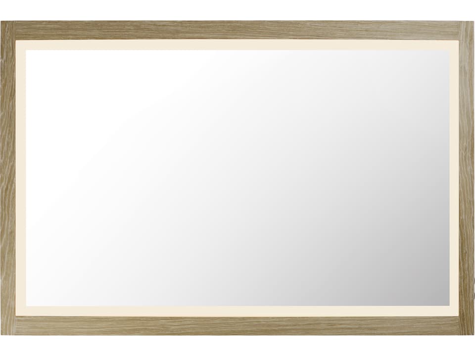 Sawyer Oak Rectangular Wall Mirror