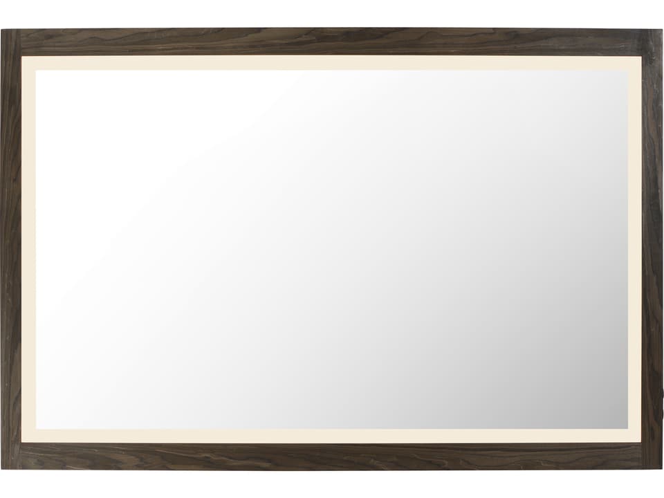 Sawyer Walnut Rectangular Wall Mirror