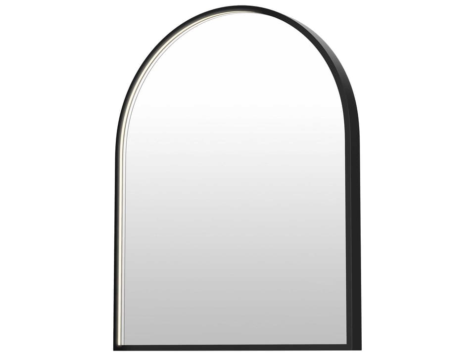 Elisse Black Arch Wall Mirror